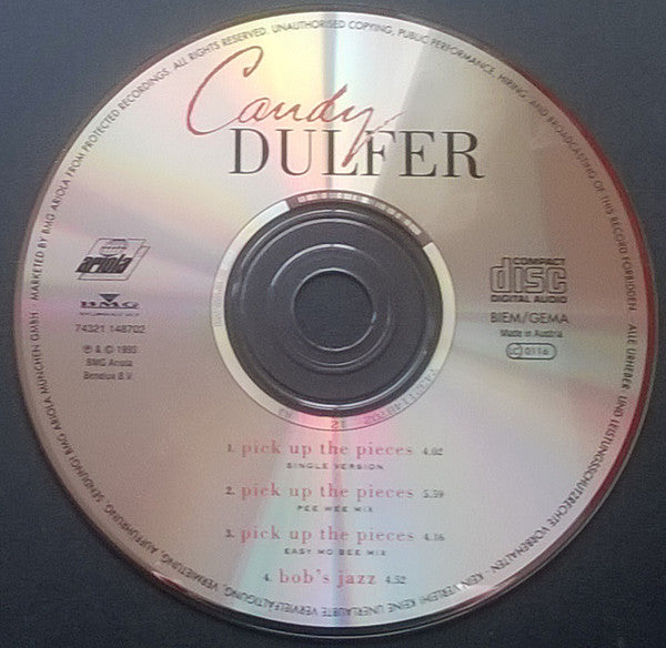 Candy Dulfer : Pick Up The Pieces (CD, Maxi)