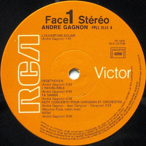 André Gagnon : Neiges (LP, Album)