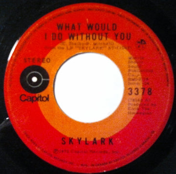 Skylark (3) : What Would I Do Without You (7", Single)