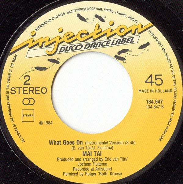 Mai Tai : What Goes On (7")