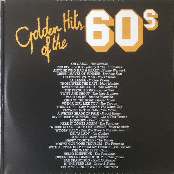 Various : Golden Hits Of The 60's (2xLP, Comp, Club)