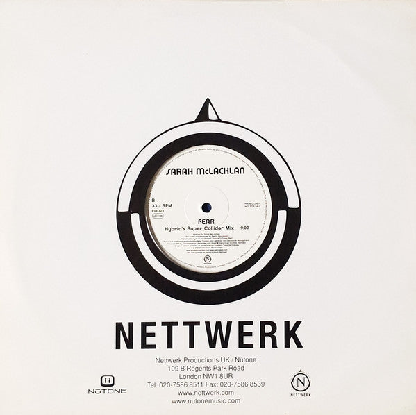 Sarah McLachlan : Plenty (12", Promo)