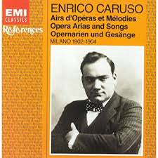 Enrico Caruso : Airs D'Opéras Et Mélodies = Opera Arias And Songs = Opernarien Und Gesänge (Milano 1902-1904) (CD, Comp, Mono, RE)