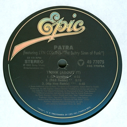 Patra : Think (About It) (12")