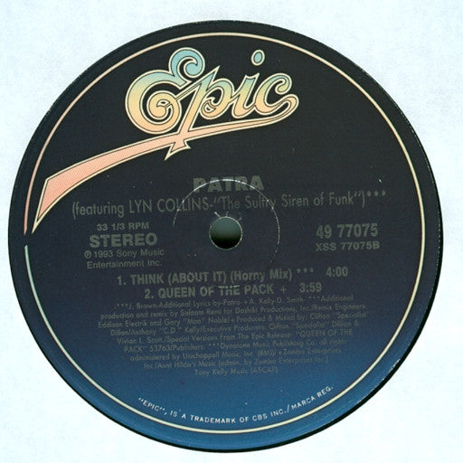 Patra : Think (About It) (12")