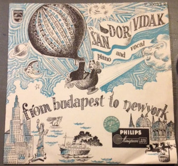 Vidák Sándor : From Budapest To New York (10")