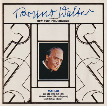 Bruno Walter, Mahler* - New York Philharmonic ; Mildred Miller, Ernst Häfliger* : Das Lied Von Der Erde (CD, RM)