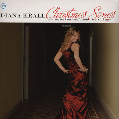 Diana Krall Featuring The Clayton-Hamilton Jazz Orchestra : Christmas Songs (LP, Album, RE)