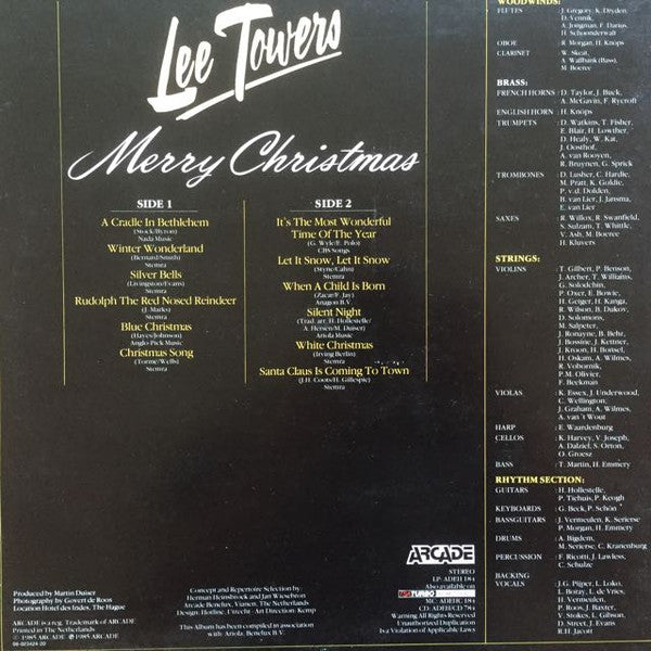 Lee Towers : Merry Christmas (LP, Album)
