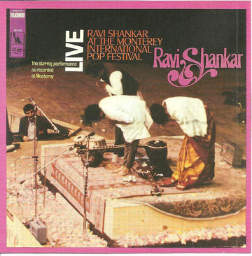 Ravi Shankar : Ravi Shankar At The Monterey International Pop Festival (CD, Album, RE)