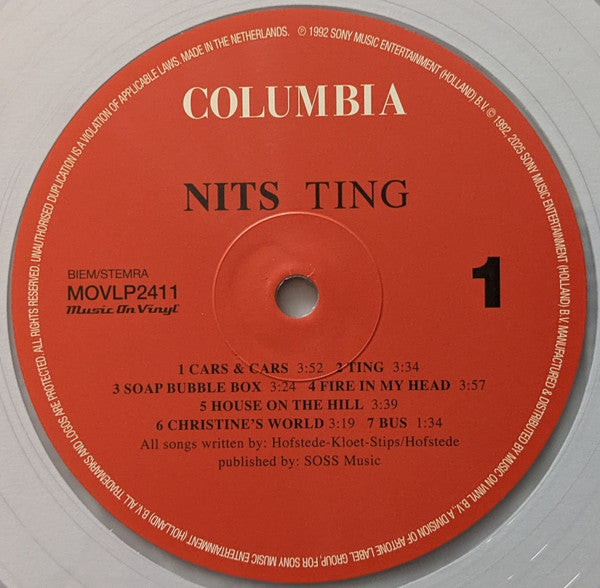 Nits* : Ting (LP, Album, Ltd, RE, cry)