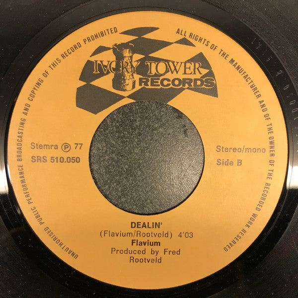 Flavium : Come On (7", Single, Mono)
