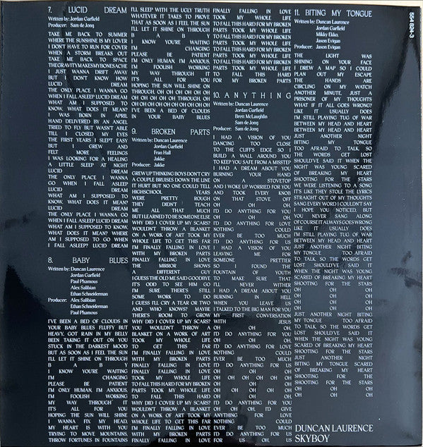 Duncan Laurence : Skyboy (LP, Album)