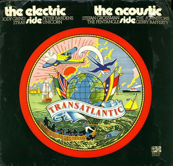 Various : The Electric Side The Acoustic Side (LP, Comp)