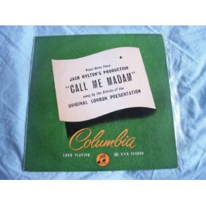 "Call Me Madam" Original London Cast - Vocal Gems From Jack Hylton's Production "Call Me Madam"  (LP)