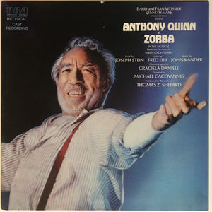 "Zorba" Original Cast - Zorba - Cast Recording (LP, Album)